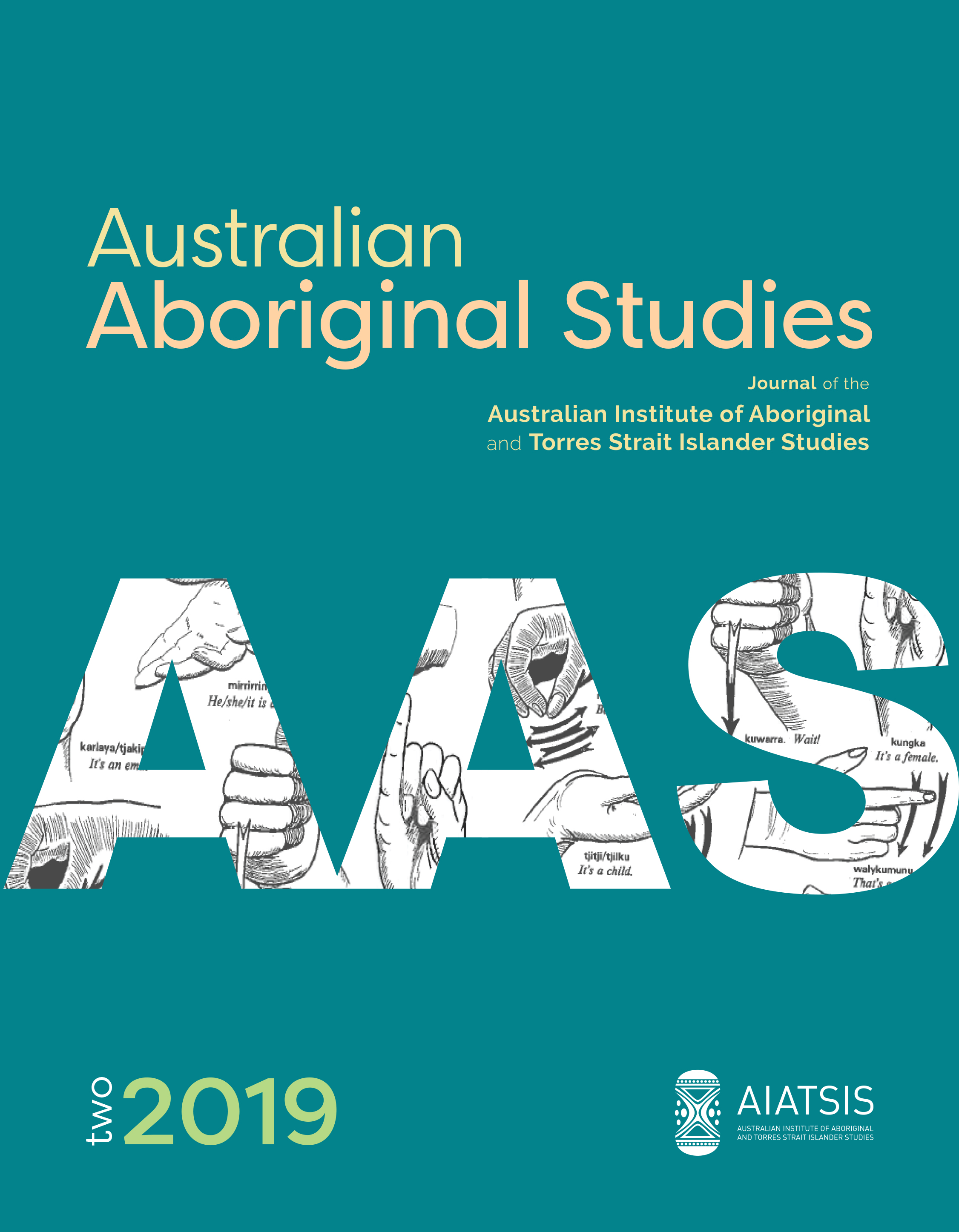 Australian Aboriginal Studies: Issue 2, 2019 cover