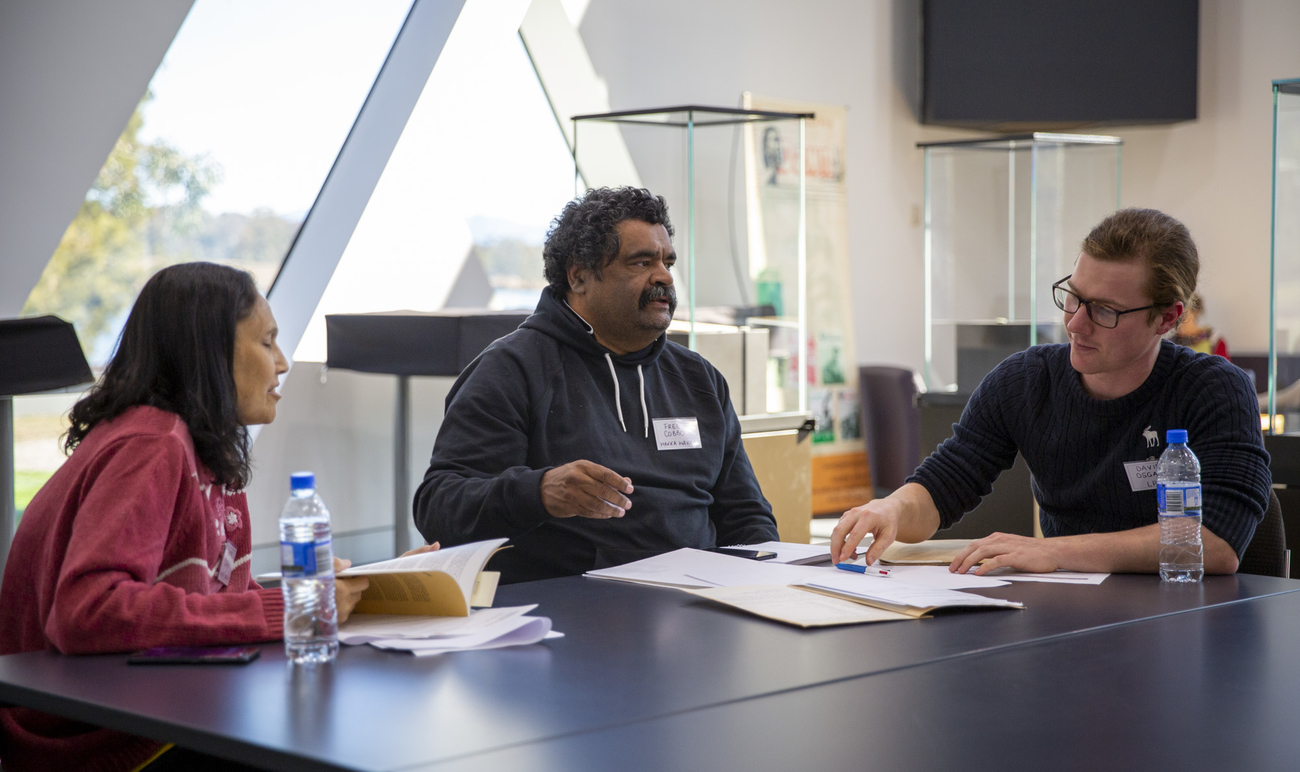 Participants at Paper and Talk 2019 at AIATSIS