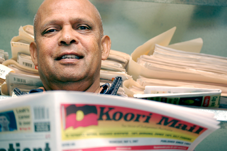 Bundjalung man Russell Kapeen, former Koori Mail chairman