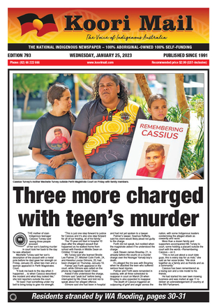 The Koori Mail front cover Issue 793
