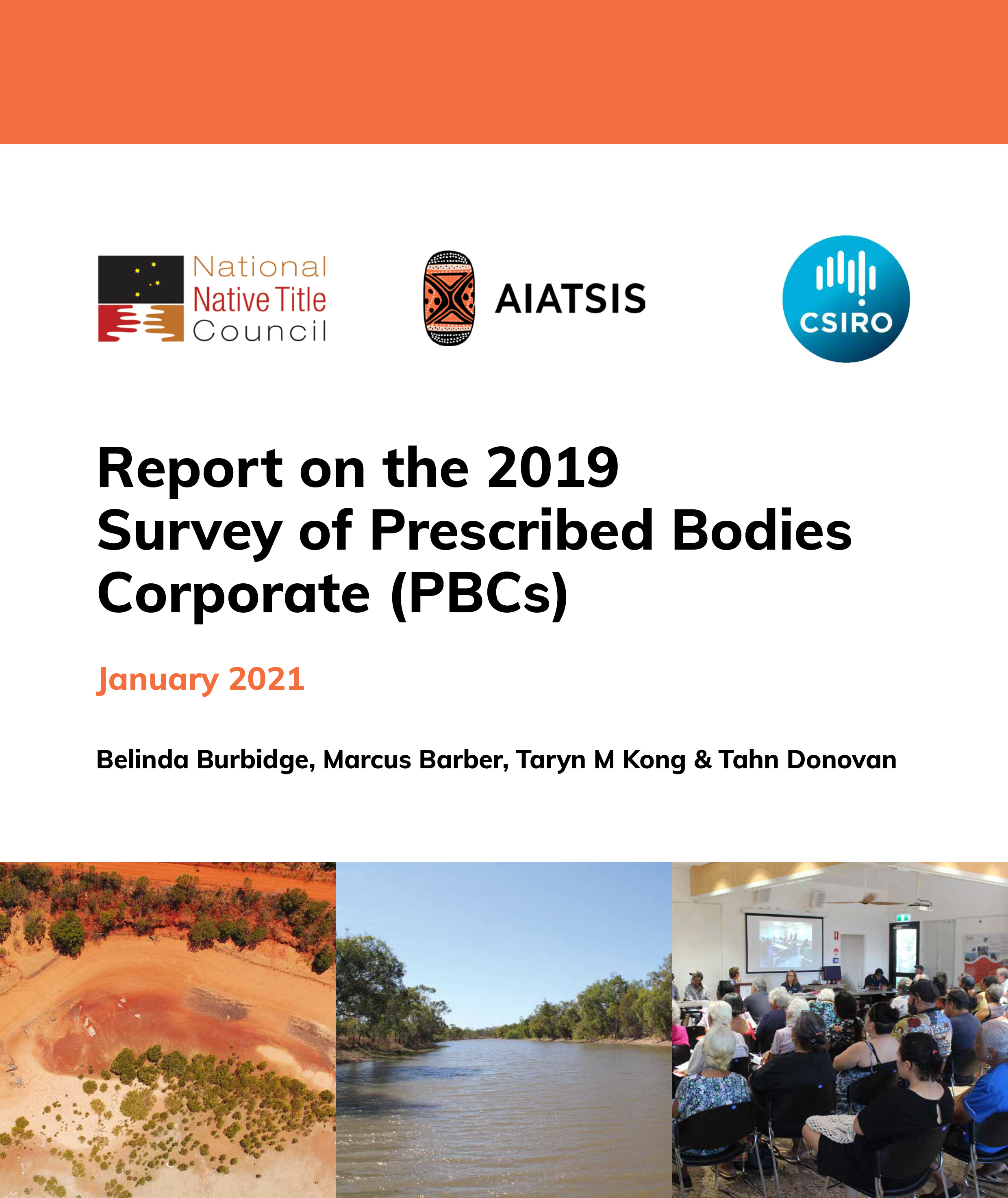 AIATSIS - PBC Survey Report cover