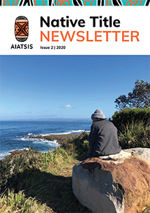 AIATSIS Native Title Newsletter Issue 2, 2020 cover