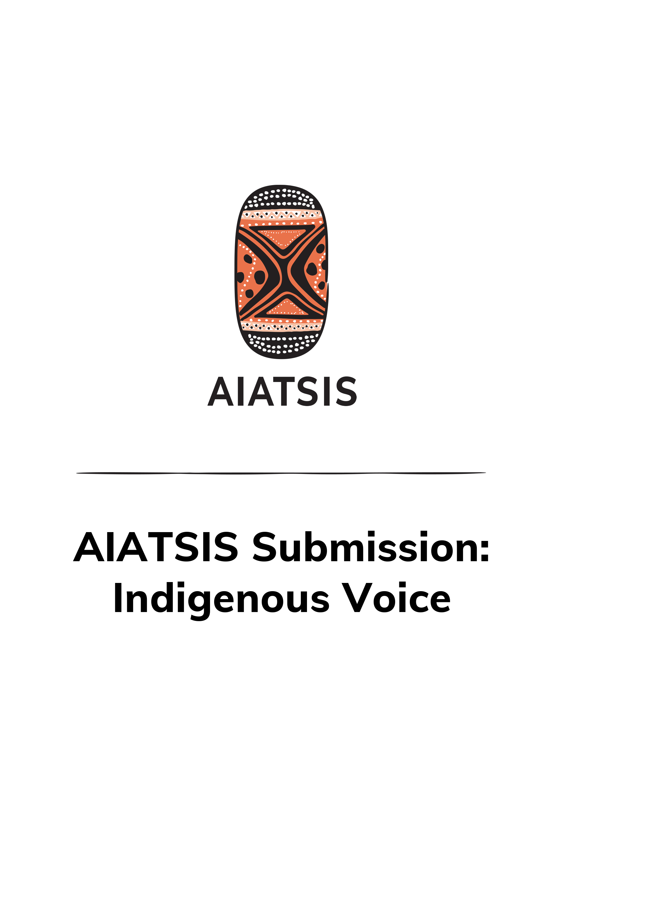 AIATSIS Submission - Indigenous Voice
