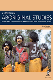 Australian Aboriginal Studies: Issue 1, 2016