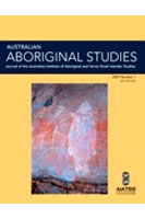 Australian Aboriginal Studies: Issue 1, 2007