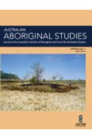 Australian Aboriginal Studies: Issue 1, 2009