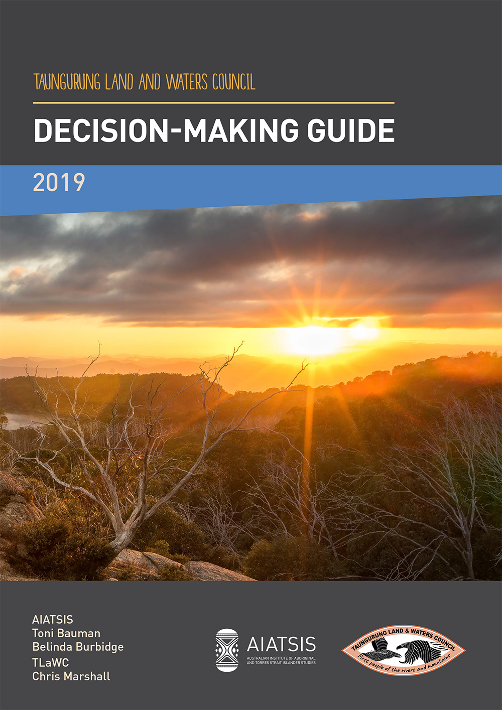 Taungurung decision-making guide cover