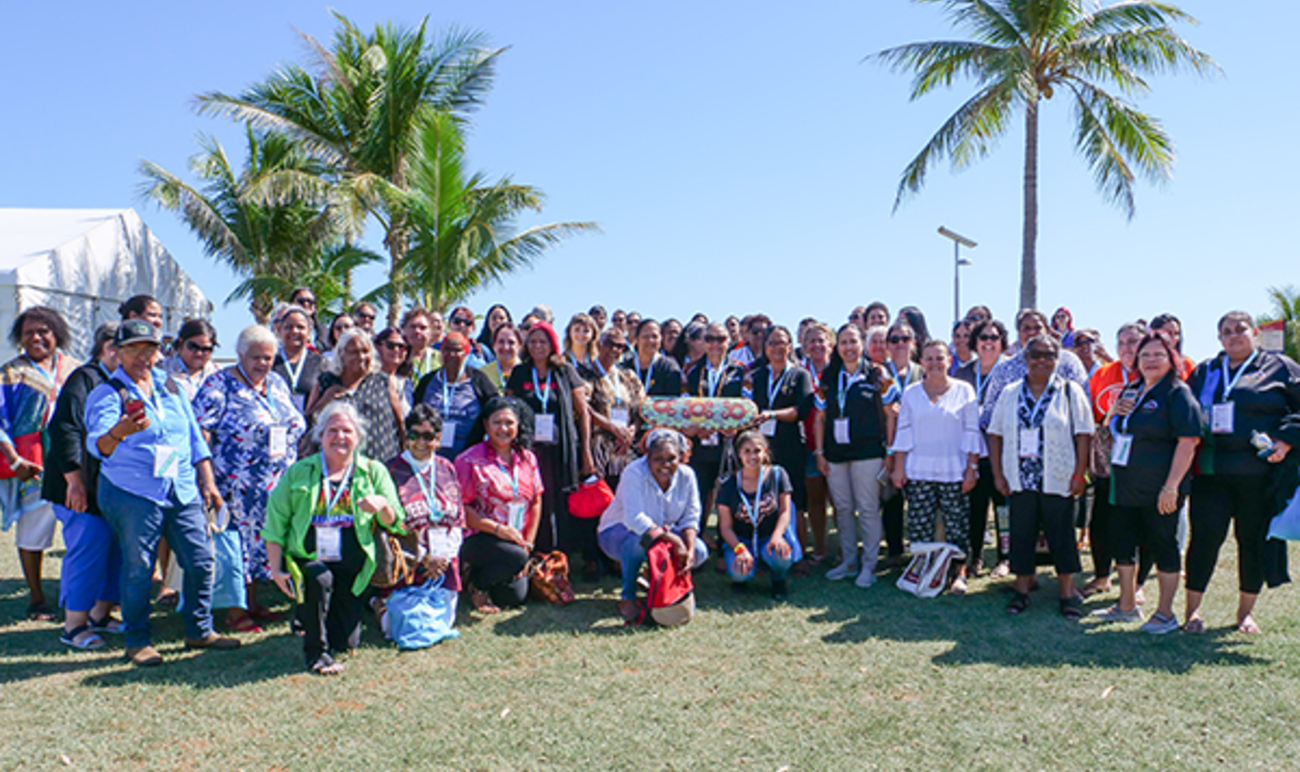 Delegates from the 2018 AIATSIS National Native Title Conference in Broome.