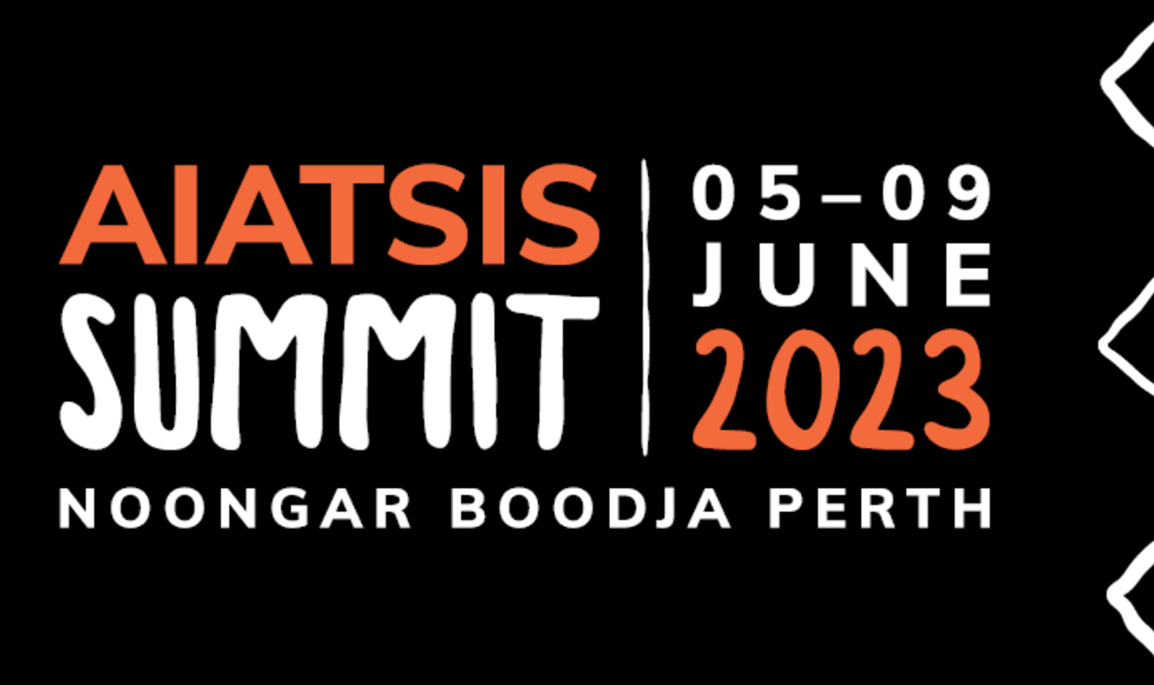 AIATSIS Summit 2023 banner