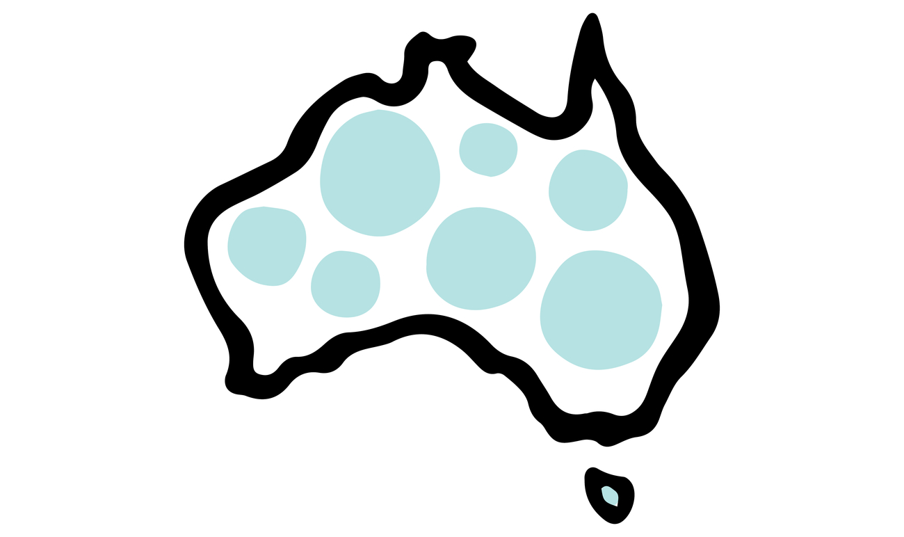 Map of Indigenous Australia icon