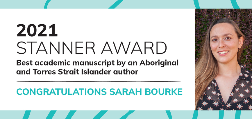 2021 Stanner Award winner Sarah Bourke