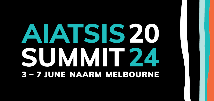 AIATSIS Summit 2024 Web Banner