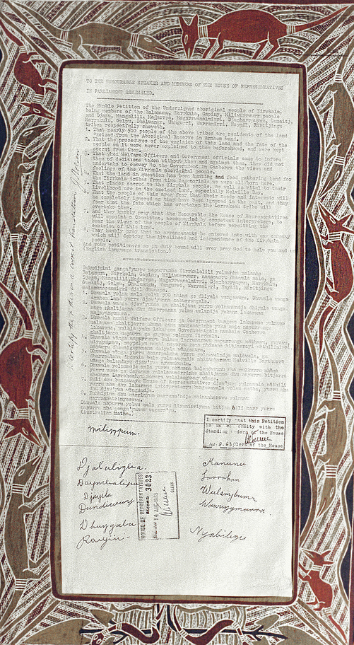 Yirrkala Bark Petition