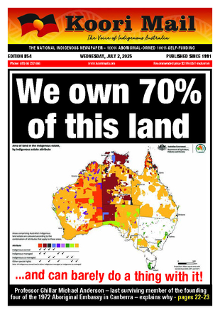 Koori Mail Issue 854 Cover