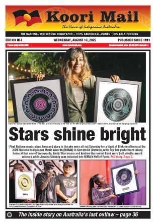 Koori Mail Issue 857 Cover