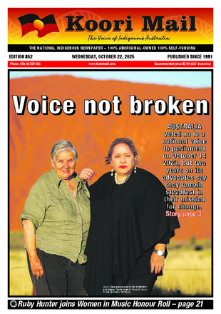 Koori Mail Issue 862 Cover