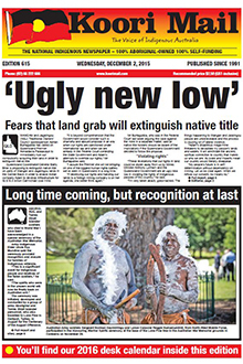 Cover of Koori Mail issue 615